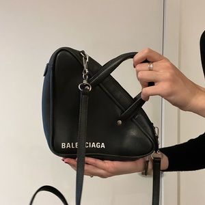 Authentic Balenciaga Triangle Shoulder and Hand Bag